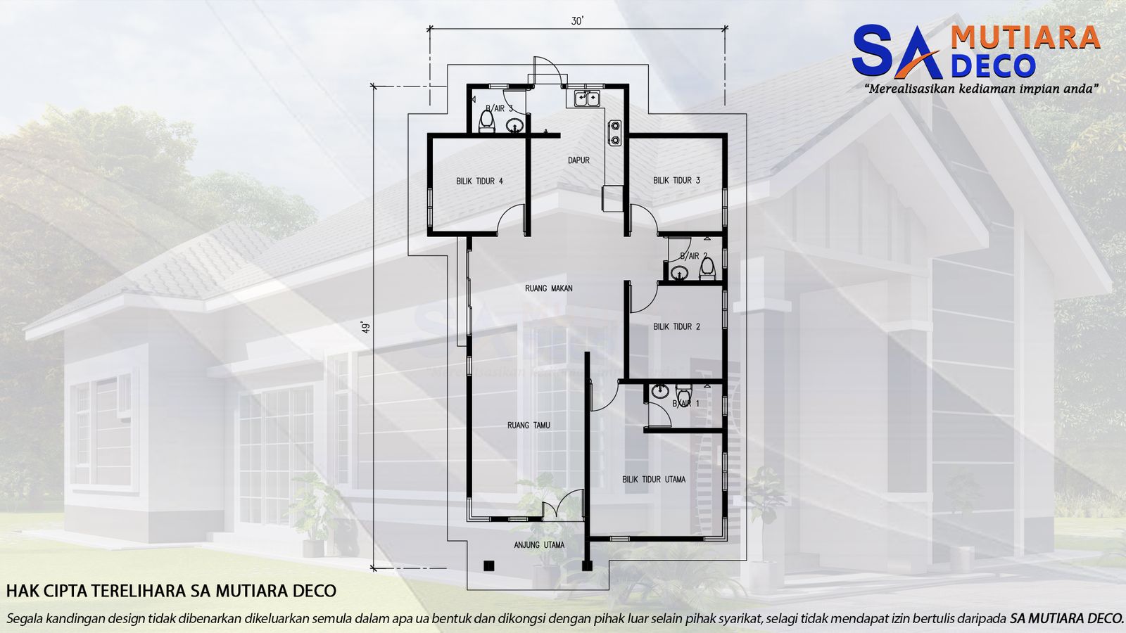 Mutiara Cakrawala 1212 - Floor Plan